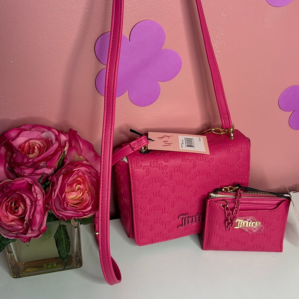 Can’t Tame her Juicy Couture Crossbody bag with matching wallet